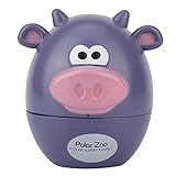 Temporizador mecánico Temporizador de Cocina Temporizador para Hornear Temporizador de Cocina con Forma de Becerro de Dibujos Animados Lindo para Hornear Cocinar Freír Huevos (Púrpura)