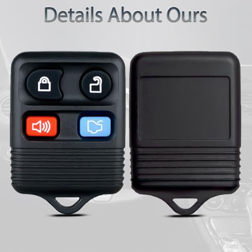 SUPALAND H92 4D63 Remote Key Fob Kit Fit for Ford Mustang Focus Taurus Escape Expedition Explorer Lincoln Town Car Mercury Sable Transponder Ignition Key 2005-2014 CWTWB1U345 by SUPALAND - Used condition - Image 7