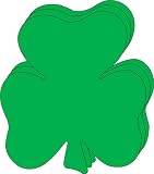 CREATIVE SHAMROCK CUT-OUTS: These cut-outs can be used in Craft ideas at home and School art projects, kid's birthday and party favors. They are great for decorating the classroom or bulletin boards, even classroom doors. Project Examples: St. Patric...
