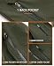 TACVASEN Herren Übergangsjacke Softshell Jacke Outdoor Winddicht Arbeitsjacke Winter Funktions-Fahrradjacke (L, Armeegrün)