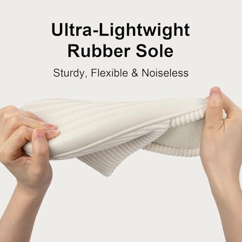 LongBay Women's Slippers Soft Comfy Memory Foam Slip-On Indoor House Shoes with Non-Slip Sole4