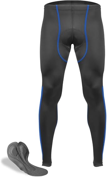 AERO|TECH|DESIGNS | Mens Triumph Padded Cycling Tights | High Performance Compression Spandex | Made in USA