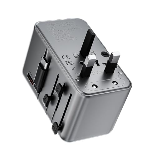 Adaptateur universel GaN III résolvant le manque de prises en voyage aux USA et Japon
