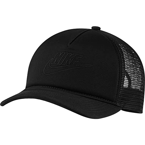 NIKE Unisex U NSW Clc99 Futura Trkr Cap Hat Black/Black/(Black)
