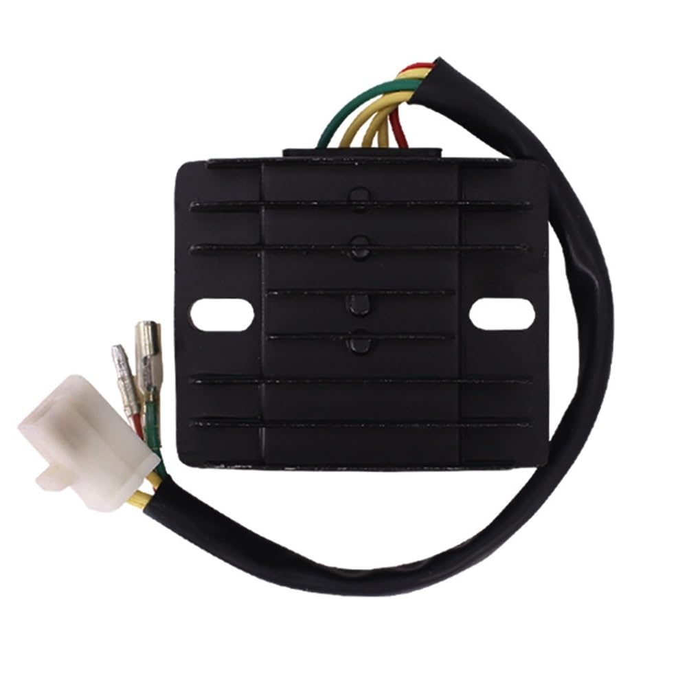 Rectificador regulador Voltaje Cargador Regulador De Voltaje Rectificador DC 12V para Motocicleta con Enchufe para CA250 CMX250 DD250 JH250 DD350 JH350