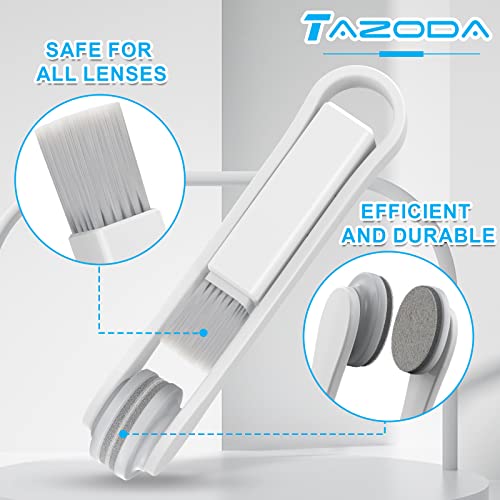 Eyeglass Cleaner Kit, Efficient Carbon Microfiber Technology Eyeglasses Cleaner Cleaning Clips, Lens Anti Fog Spray, Microfiber Cleaning Cloth, Soft Brush 5-In-1 Portable Glasses Cleaner Tool #TOP1