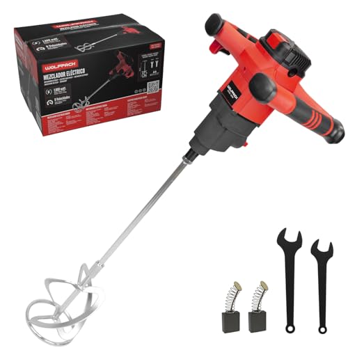 WOLFPACK LINEA PROFESIONAL Mezclador Electrico 1800 Watt 6 Velocidades Con Variador de Potencia