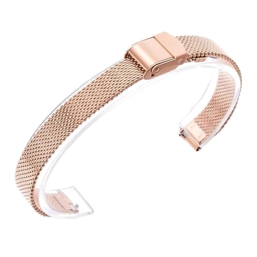 Bracelet de montre milanais à dégagement rapide en acier ajustable