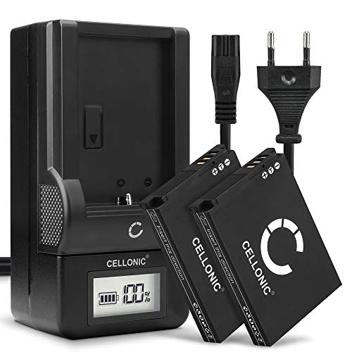 CELLONIC 2X Batteria SLB-10A Compatibile con