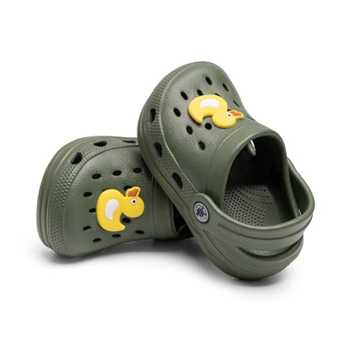 Image of Casazoe Toddler Garden Clogs Boys Girls Slip On Shoes Summer Outdoor Slides Sandals Baby Beach Pool Shoes