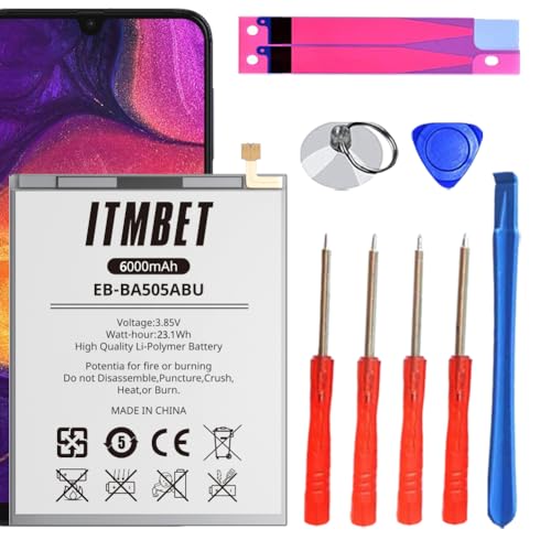 Battery for Samsung Galaxy A50, [6000mAh] Upgraded 2024 New 0