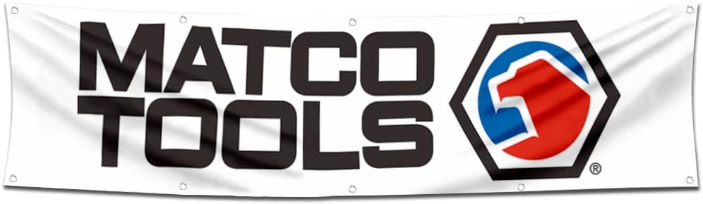 Tools Garage workshop Banner Flag Works for Matcos Flag Banner 2x8ft Garage Shop Wall Decor Flag
