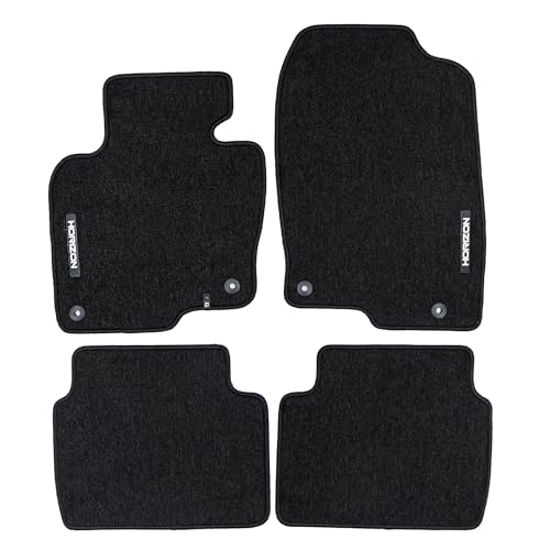 FROGUM Horizon Tapis Auto Velour Moquette pour Mazda CX-5 II Depuis 2017| Inodores | avec Fixations | Pratiques et élégants