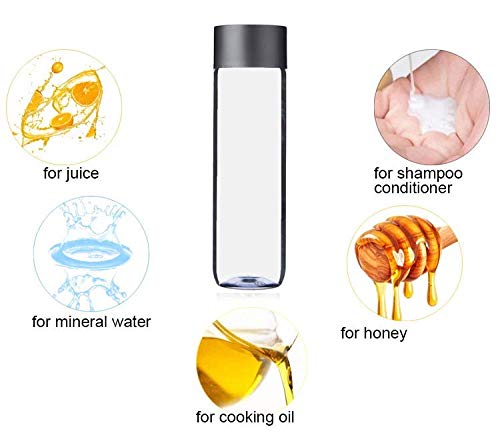 12-Pack Bulk Empty Plastic Juice Bottles Reusable Water Bottles To Work Great As Sensory Bottles And Smoothie Bottles With Black Lids Great For Sensory Crafts And Calming Bottles 400Ml #TOP3