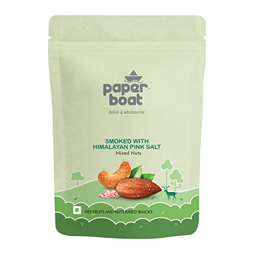 Image of Paper Boat Smoked Nuts Combo Pack | Honey Glazed Nuts & Mixed Nuts (2 X 200gms)