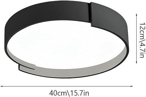 Miniatura 7 de Dimmable Flush Mount Ceiling Light with Remote Control Adjustable 3000K to 6000K Round Modern Minimalist Ceiling Lamp for Bedroom Living Room