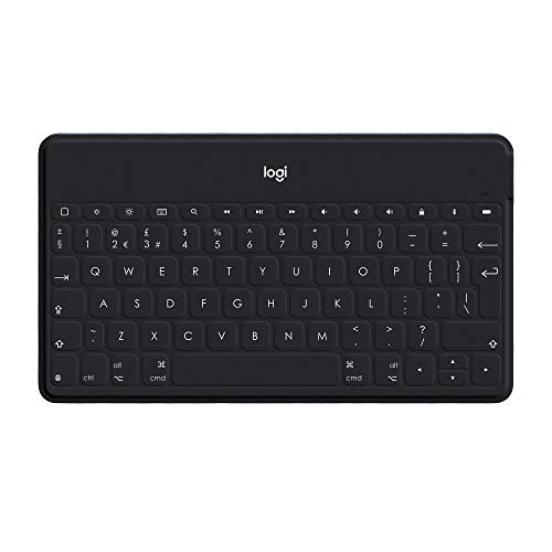 Logitech Keys-to-Go Super-Slim and Super-Light Bluetooth Keyboard for iPhone, iPad, Mac and Apple TV, Including iPad Air 5th Gen (2022) - Black #1