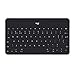 Logitech Keys-to-Go Super-Slim and Super-Light Bluetooth Keyboard for iPhone, iPad, Mac and Apple TV, Including iPad Air 5th Gen (2022) - Black