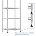 REGILLER 6 Wire Shelving Steel Storage Rack Adjustable Unit Shelves for Laundry Bathroom Kitchen Pantry Closet(Silver, 11.7