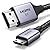 UGREEN 8K Mini HDMI to HDMI Cable 6.6FT Aluminum Braided 8K@60Hz 4K@240Hz Bidirectional HDR eARC Compatible with Raspberry Pi Zero Camera Camcorder Graphics Card Tablet Projector
