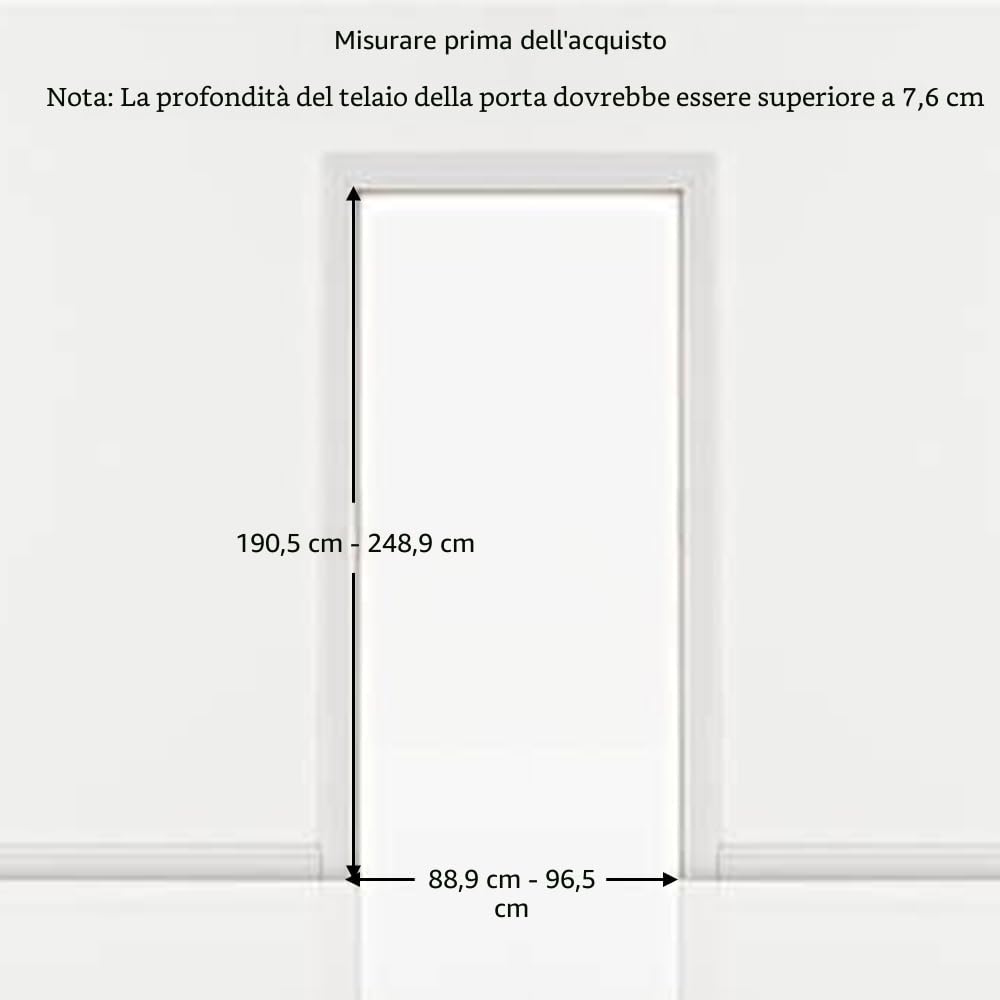 unipaws Barriera di sicurezza per gatti extra alta 190 cm barriera per animali domestici con serratura, sbarre ravvicinate, montaggio senza foratura, uso interno