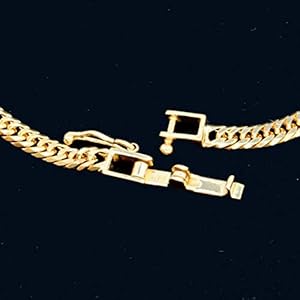 Amazon | 喜平ネックレス K18 18金 六面ダブル（10g-40cm）中留（中