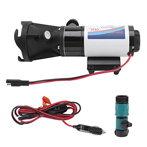 Bomba de residuos RV, aleación fluoroplástica de 12V, 4 cuchillas, alta seguridad, fácil Control, bomba maceradora RV para inodoro de cocina RV