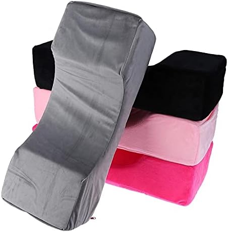 HOKY, Lash Pillow Neck Support Eyelash Pillow Soft Grafting Eyelashes Memory Foam Eyelash Extension Pillow With Pocket Makeup Salon (Red)