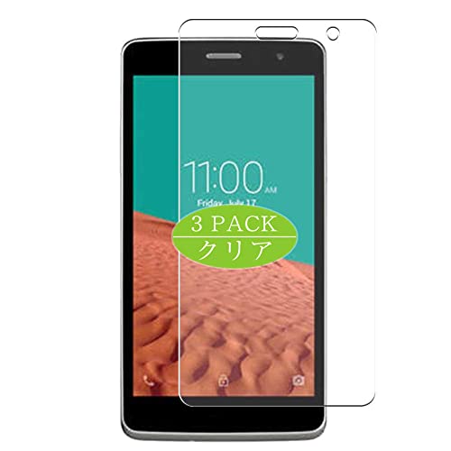 ノーブランド品 VacFun Lot de 3 Film de Protection d'écran, compatible avec LG Bello II, Film Protecteur Screen Protector (non vitre verre trempé)