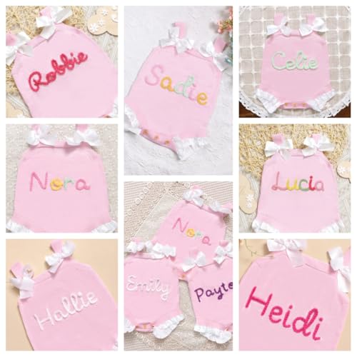 Custom Baby Onesie,Personalized Romper,Infant Newborn Babies Girls' Romper,Customized Baby Gifts,Newborn Gifts,Birthday Outfit,Babies Showers & Photo Shoots3