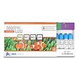 NT Labs Marine Lab Multi-Test Kit (4 Key Parameters - Ammonia, Nitrite, Nitrate & pH), Marine Water Test Kit, Accurate Results, Liquid Drop Tests (Up to 155 Tests)