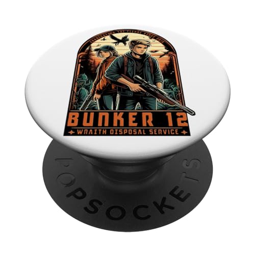 BUNKER 12 Wraith Disposal Service PopSockets Standard PopGrip