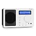Produktbild auna IR-130 WH - Internetradio, Digitalradio, WLAN-Radio, Breitbandlautsprecher, Streamen, über 8000 Internetradio-Stationen, Line-Ausgang, Uhrzeitanzeige, Weckfunktion, weiß