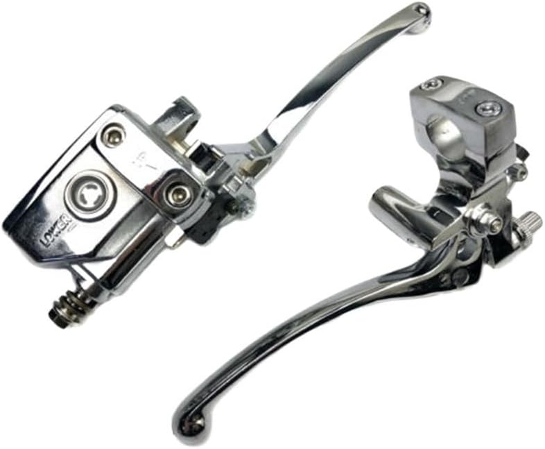 Motorcycle Handlebar LeversLever 25mm 1" Left Right Motorcycle Handlebar Hydraulic Brake Clutch Master Cylinder Reservoir Levers for Valkyrie GL1500 for Shadow