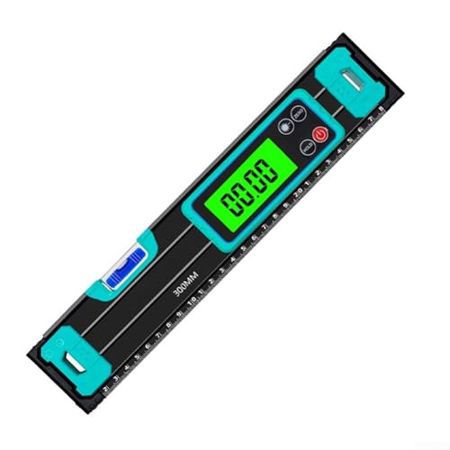 Miniatura 3 de 400 Mm, Regla De Nivel Digital, Medidor De Ángulo Electrónico Con Pantalla Lcd 0,05 De Precisión Para Construcción E Ingeniería 200 300 400 Mm, Abs Ligero