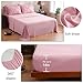 DOWNCOOL 7 Pieces Pink Queen Comforter Set, Pintuck Pinch Pleat Bed in a Bag, Soft Microfiber All Season Bedding Set for Bedroom with Sheets, Pillowcases & Shams