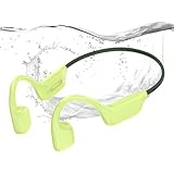 Opinta Swimming Headphones, IPX8 Waterproof Bone Conduction Headphone Wireless Underwater Earbuds with 32GB Memory for Swimming, Cycling, Marathon