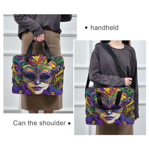 Bolso portatil para laptop con asa y correa 15.6 in miniatura 7