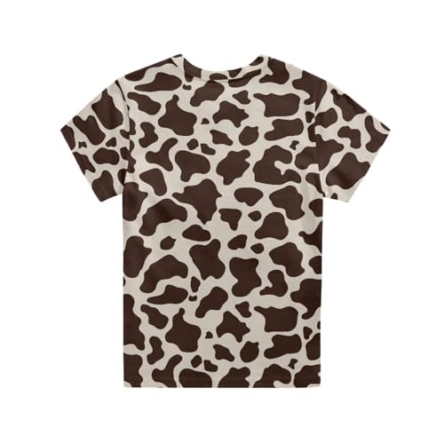 Image of Renewold Kids Novelty T-Shirt for Girls Boys Short Sleeve Crewneck Summer Tee Soft Breathable Graphic Shirt for Age 2-16