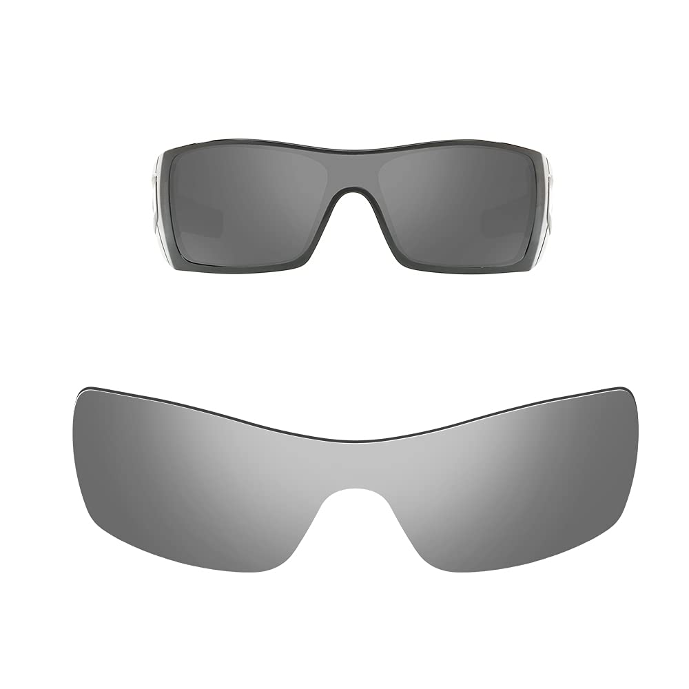 Verres polarisés de rechange pour lunettes de soleil Oakley Batwolf - Plusieurs options, bleu