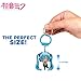 Just Toys LLC Officially Licensed Hatsune Miku Backpack Hanger Keychain – Blind Box Series 2 Collectible PVC Bag Clip, Glow-in-the-Dark & 24k Gold Variants, Random Surprise (Approx. 2.5″)