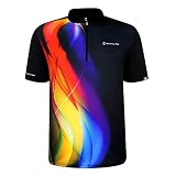 SAVALINO Men's Bowling Sublimation Printed Jersey, Material Wicks Sweat & Dries Fast, Size S-5XL