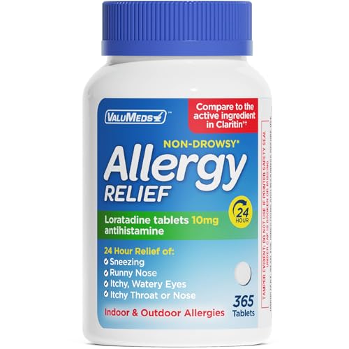 ValuMeds Loratadine 10mg Non-Drowsy 24-Hour Allergy Relief