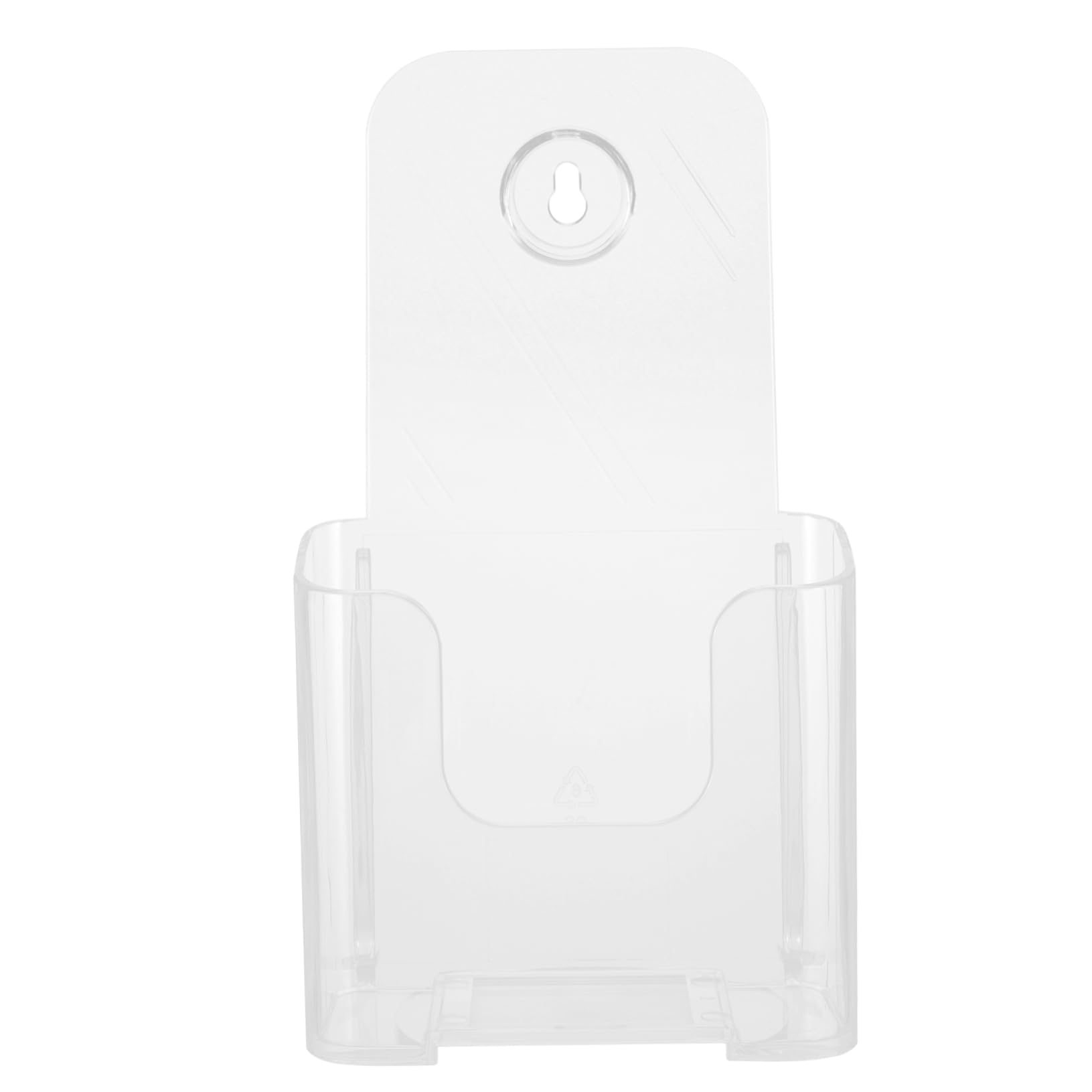 AYUWQZX Portrait Literature Stands for Display, Wall File Organizer Hang Leaflet Document Holder 1/2/3 Pcs Transparent 20x11.3cm(Transparent,20x11.3cm)