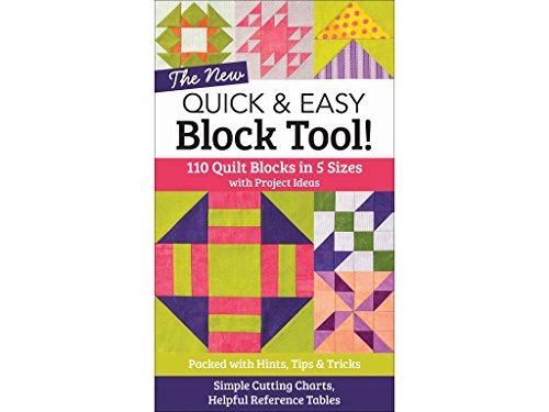 C&T Publishing CTP11162 Quick & Easy Block Tool Back, Black