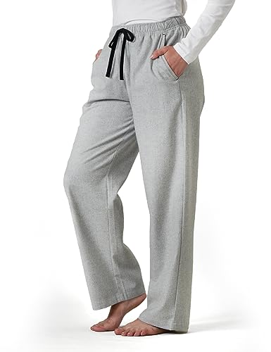 Wikoan Bas De Pyjama Femme Hiver Pantalon Pyjama Avec Poches