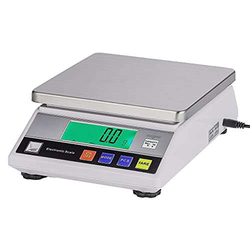 Cyfrowa waga do biżuterii, złota, analityczna waga laboratoryjna, ważąca i licząca, precyzyjna, naukowa, gramowa, z odważnikiem kalibracyjnym (7,5 kg/0,1 g)