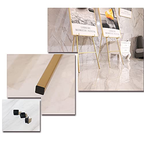 Esgt Strong And Durable Iron Art Drawing Board Display Stand， Floor-Standing Wedding Welcome Rack For Wedding/Show/Display/Advertising #TOP4