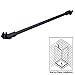 Produktbild M-Home Edelstahl-Wand-zu-Glas-Stützarm für feste, rahmenlose Duschglas-Paneele (40 cm), schwarz