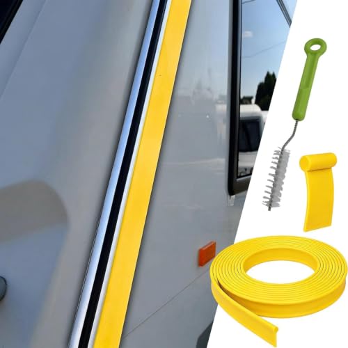 Tira protectora de riel para toldo de auto e inserto de perfil para acampar 4
